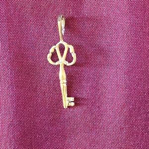 Darling Gold Key Charm / Pendant